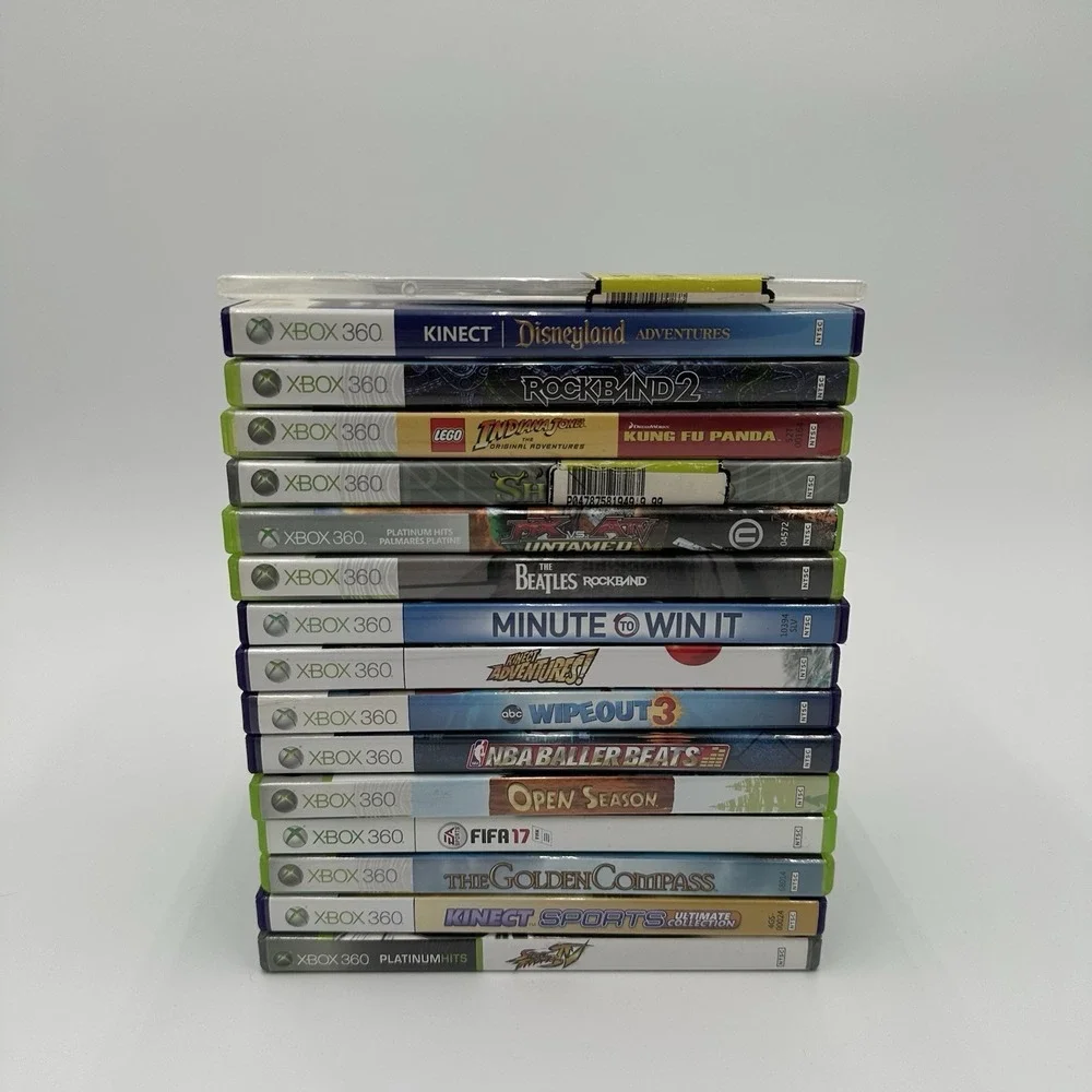 Lot Of 16 Xbox 360 Games Untested 13CIB, 3 No Manual